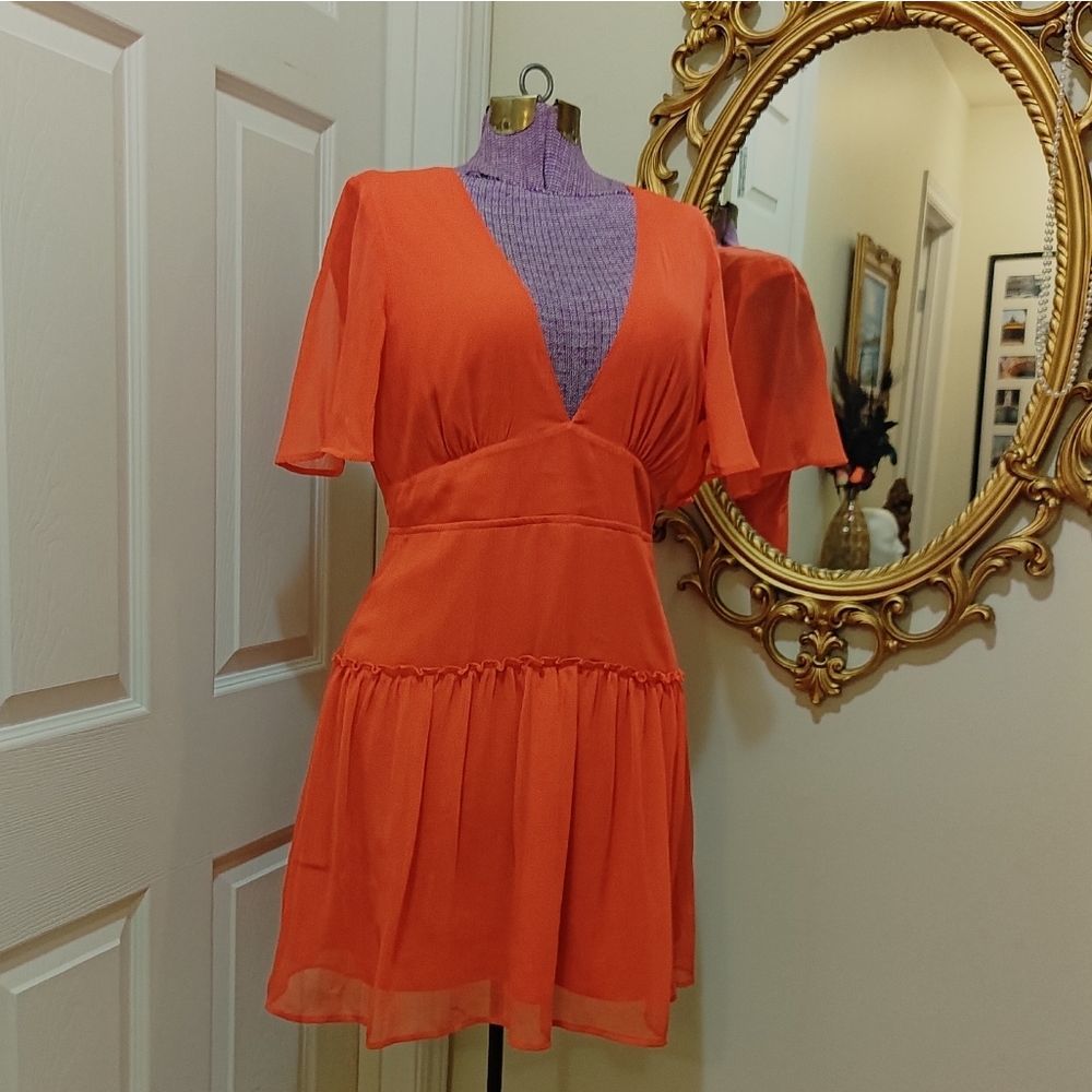Coral Pink Dress